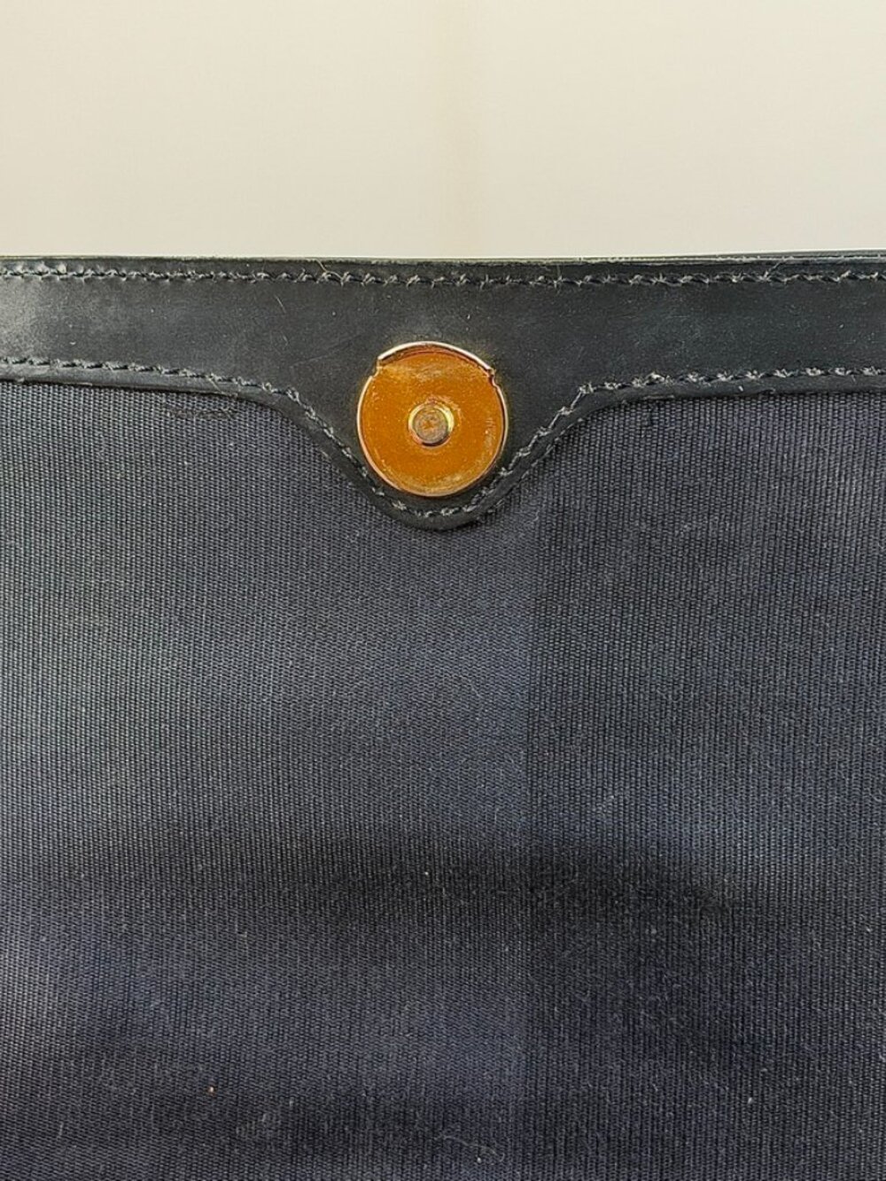Etienne Aigner Navy Patent Leather Top-Handle Kelly / Doctor Bag - 1970s/80s - Picture 7 of 8